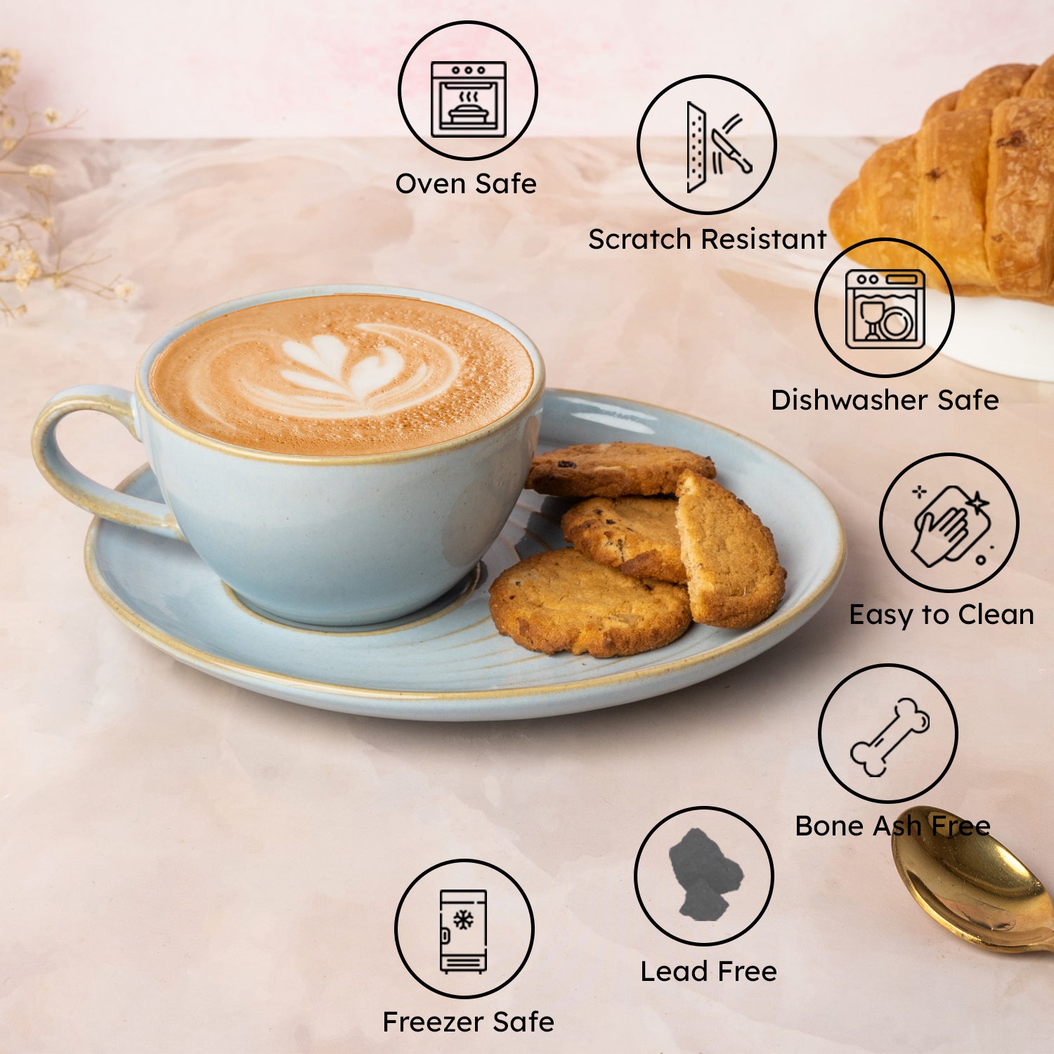 Cup and Saucer Set