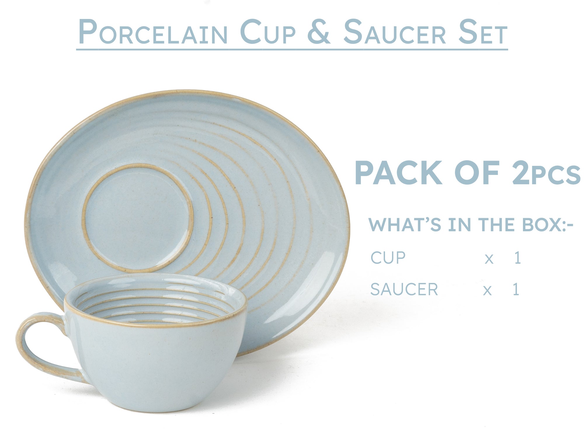 Cup and Saucer Set