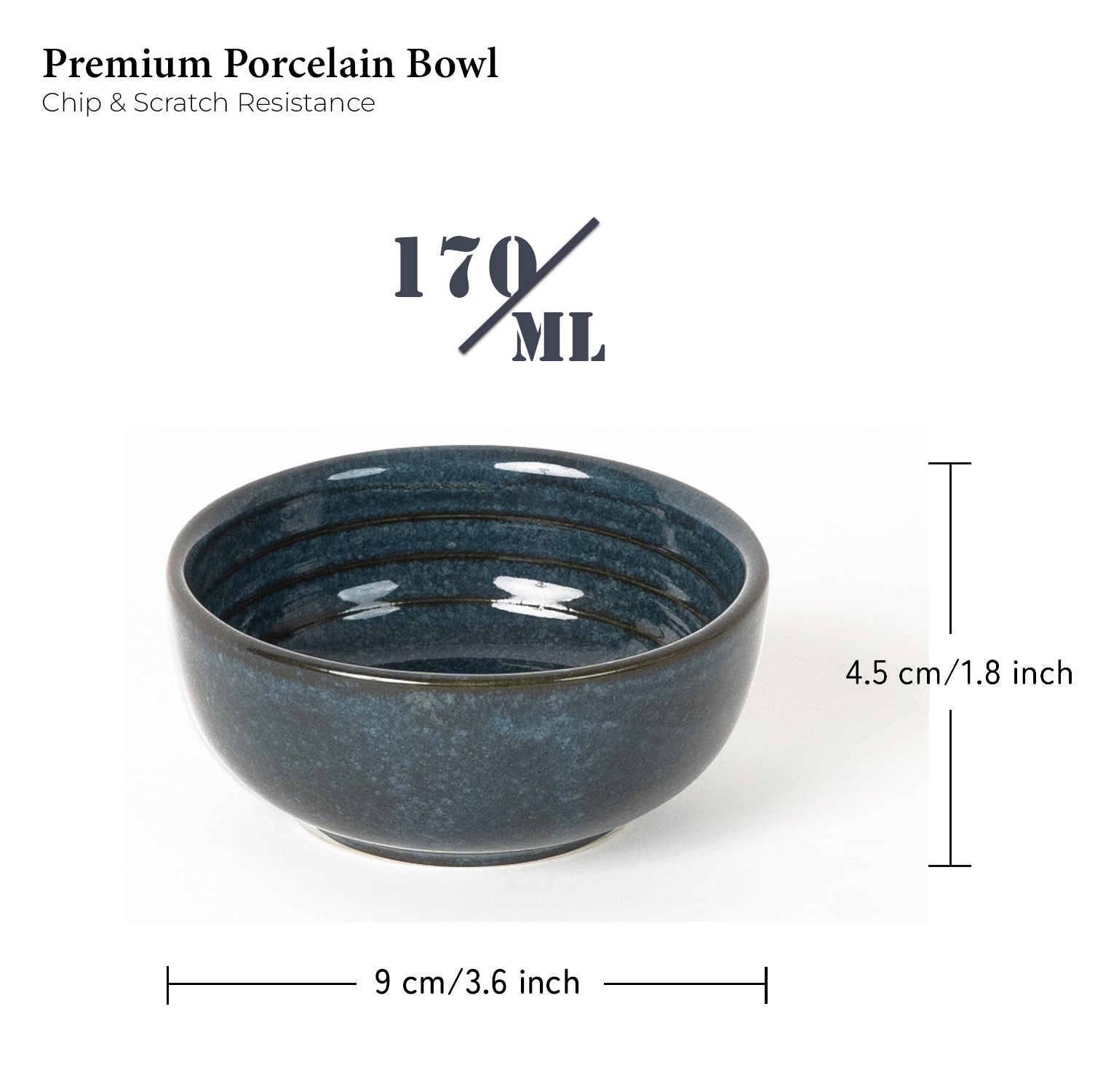 4 Small Dinner Bowls/Katori