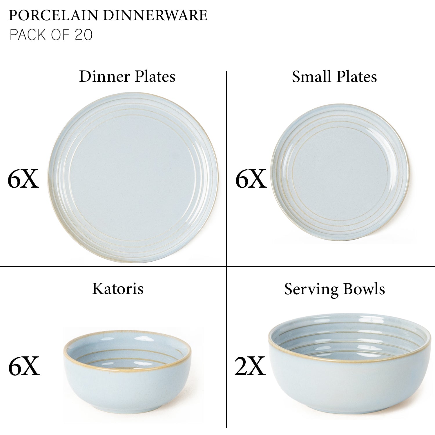2 Serving Bowl