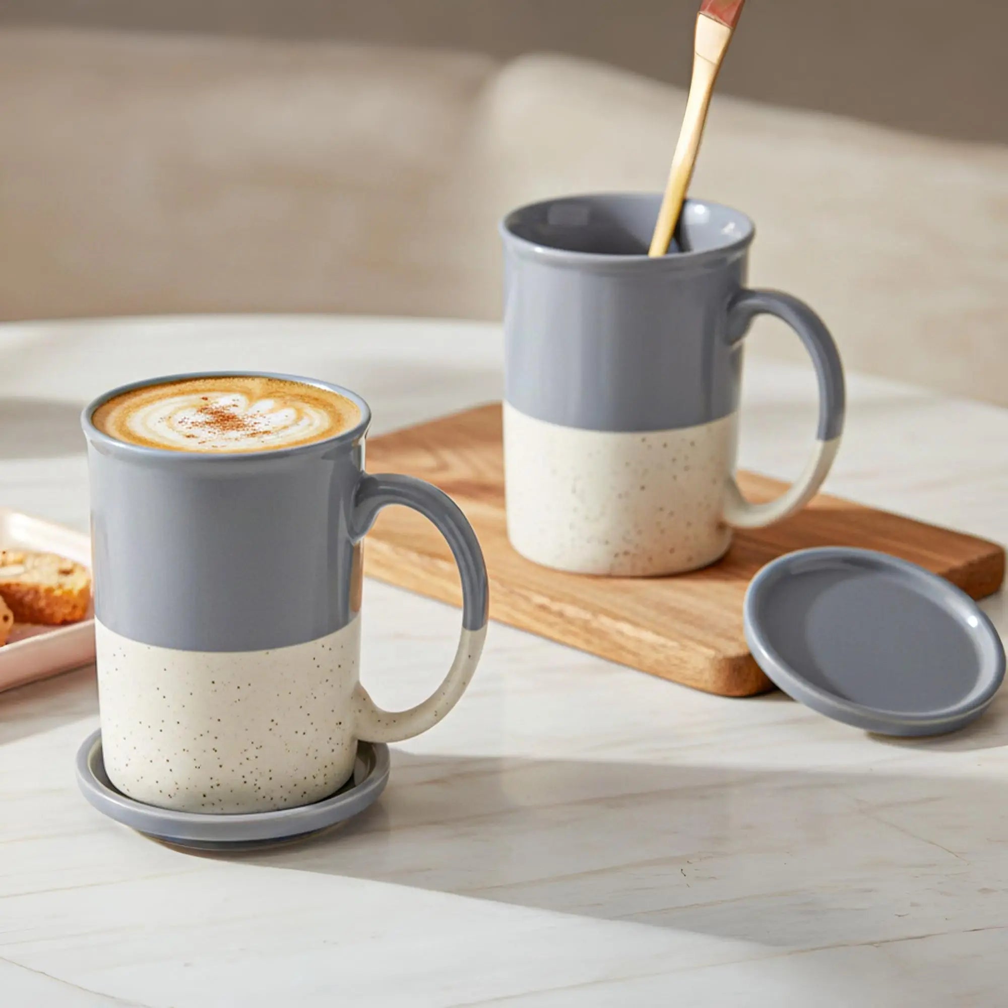 Hand-Glazed 300ml Tea & Coffee Cup Set of 2 Bodhi House