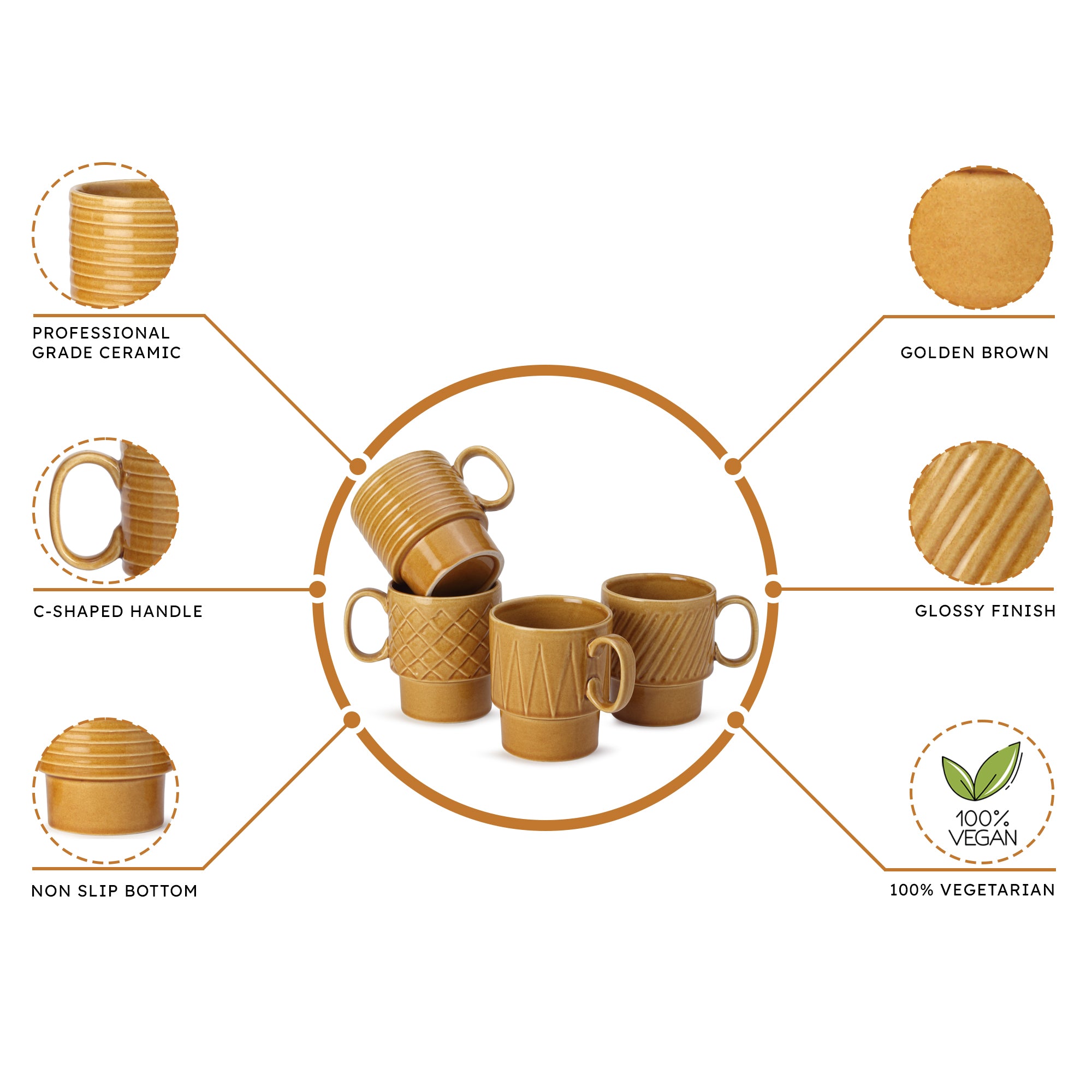Cups (250 ml)