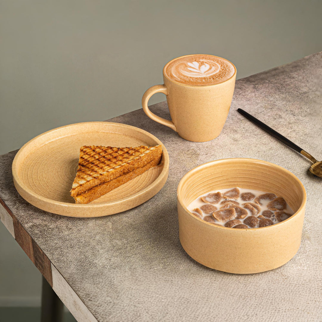 Burlywood Breakfast Set of 3