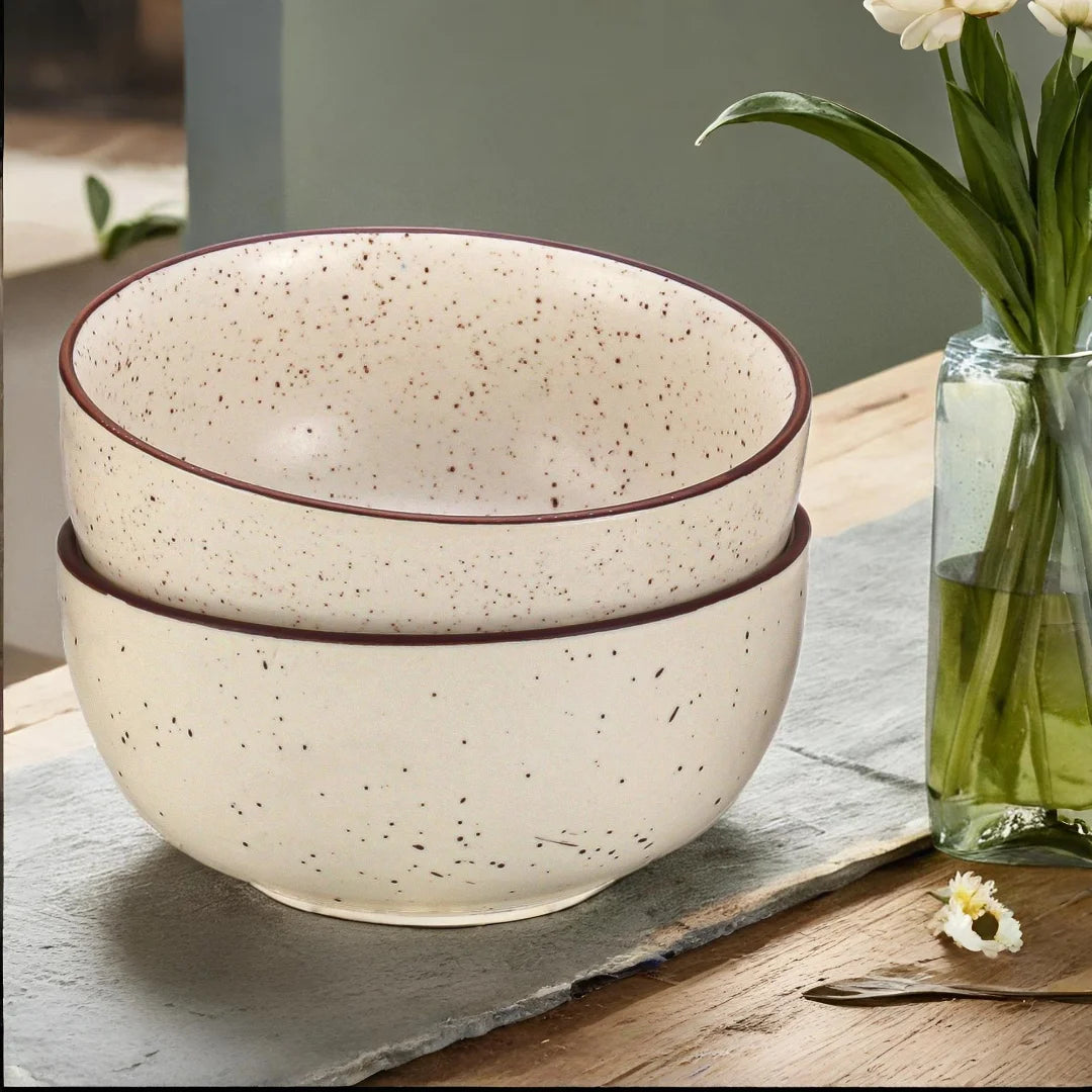 Sienna Premium Ceramic Serving Bowls Set of 2 Bodhi House