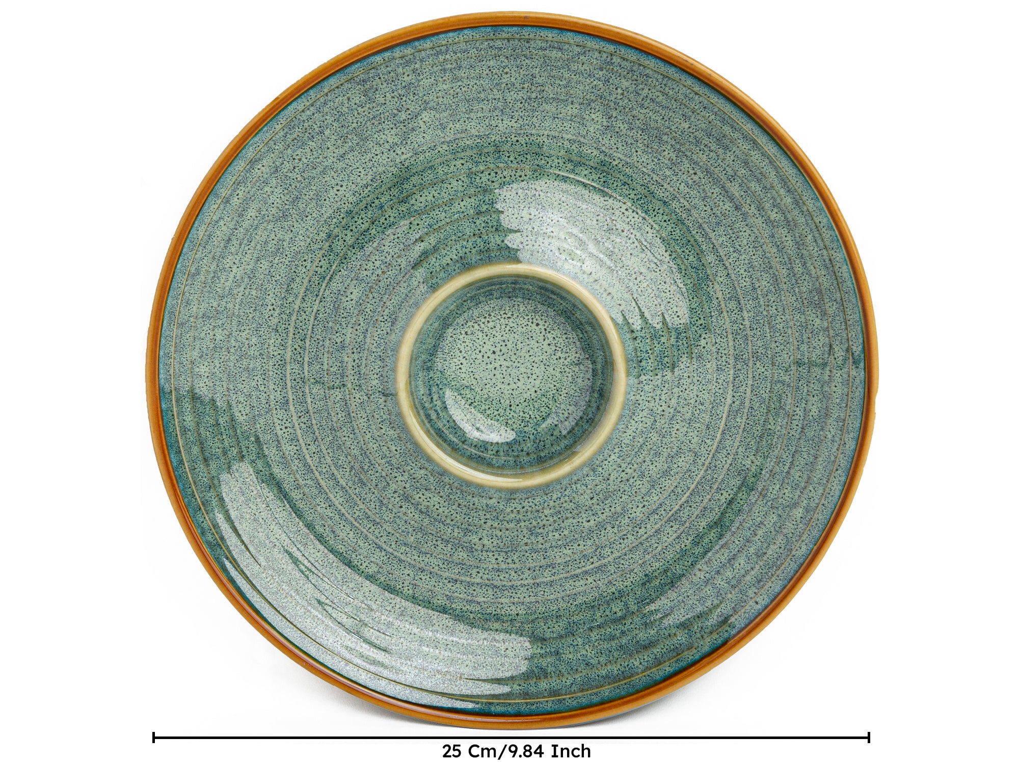 Ocean Chip & Dip Plate Set of 1