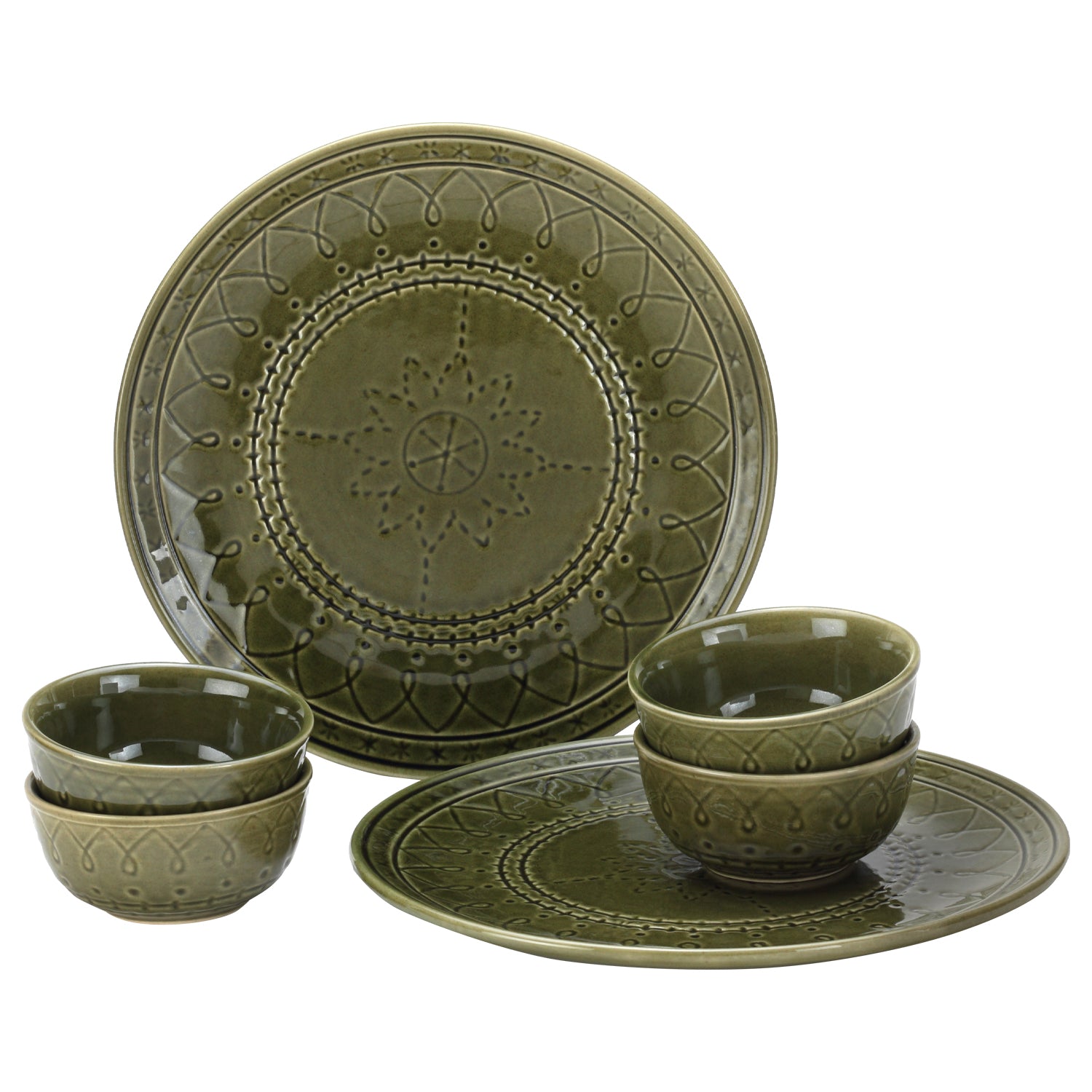 4 Small Dinner Bowls