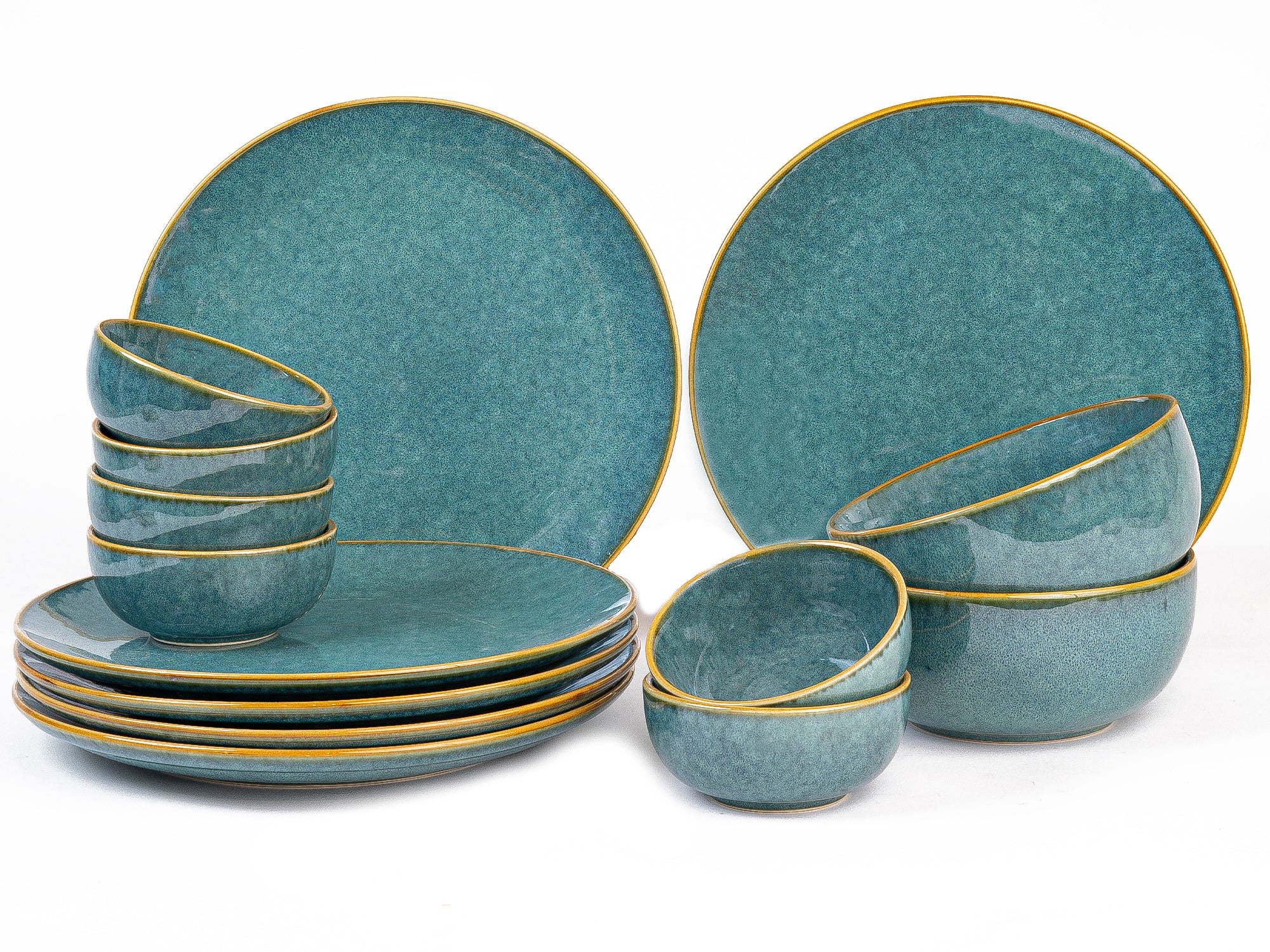 Ocean Premium Ceramic Dinner Set of 14 Pcs
