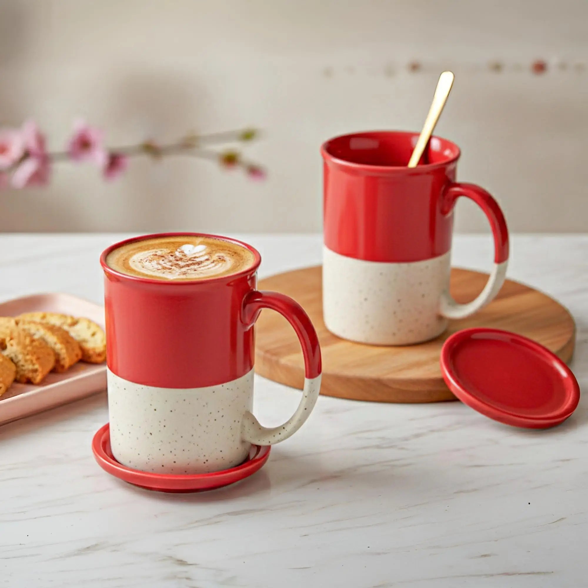 Hand-Glazed 300ml Tea & Coffee Cup Set of 2 Bodhi House