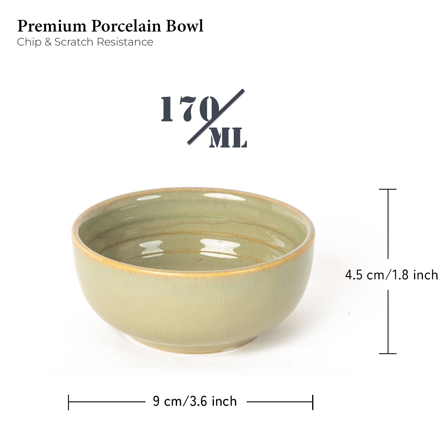 6 Small Dinner Bowls/Katori