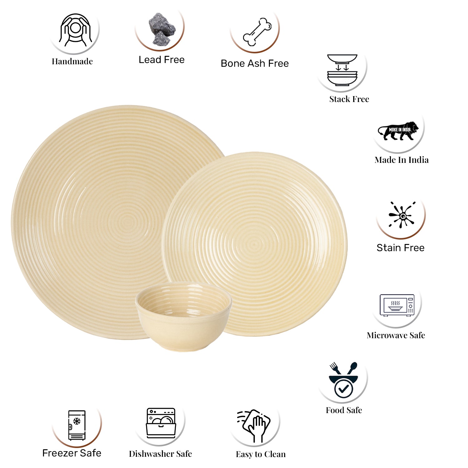 6 Dinner Bowls/Katori