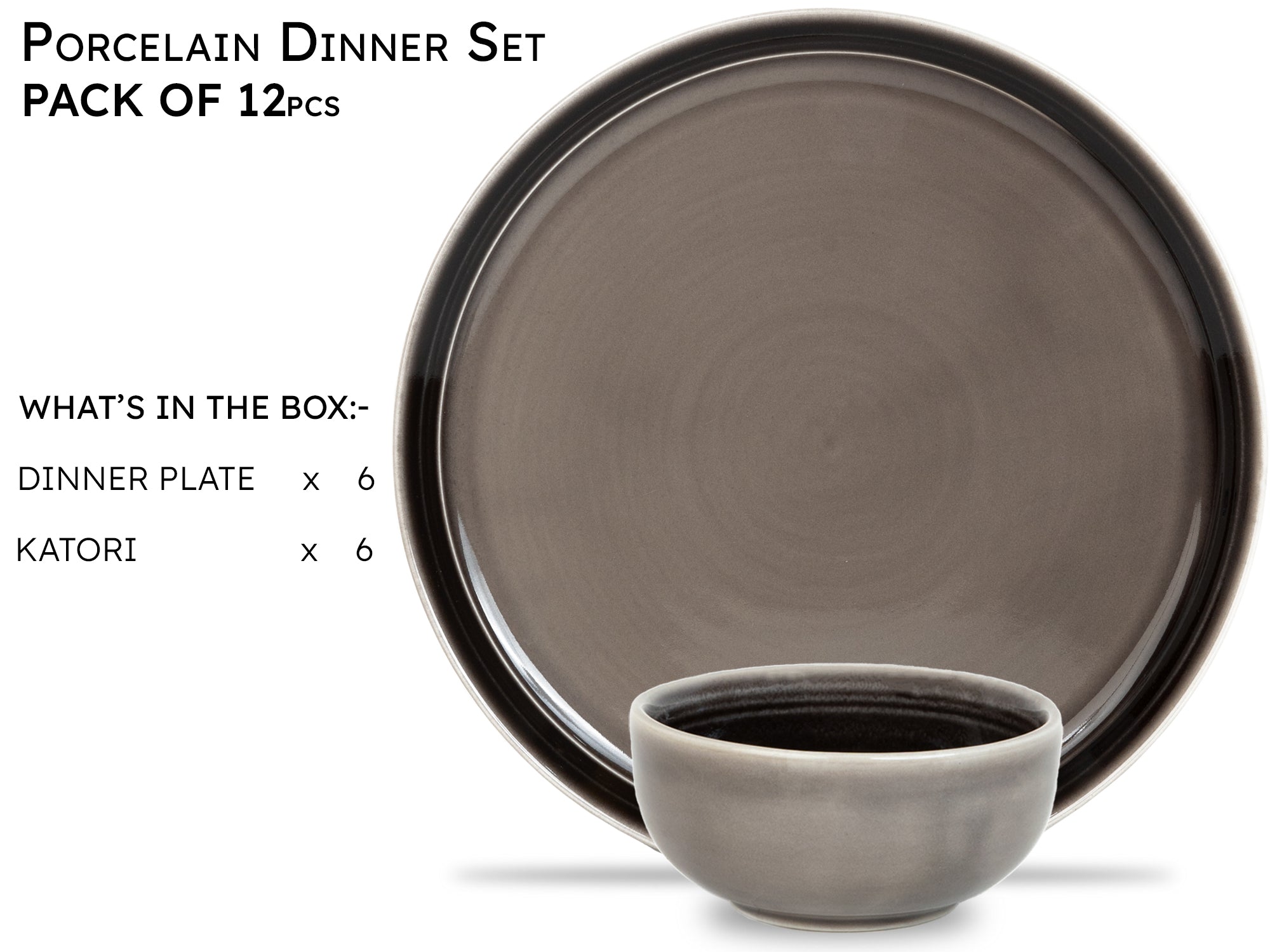 6 Small Dinner Bowls
