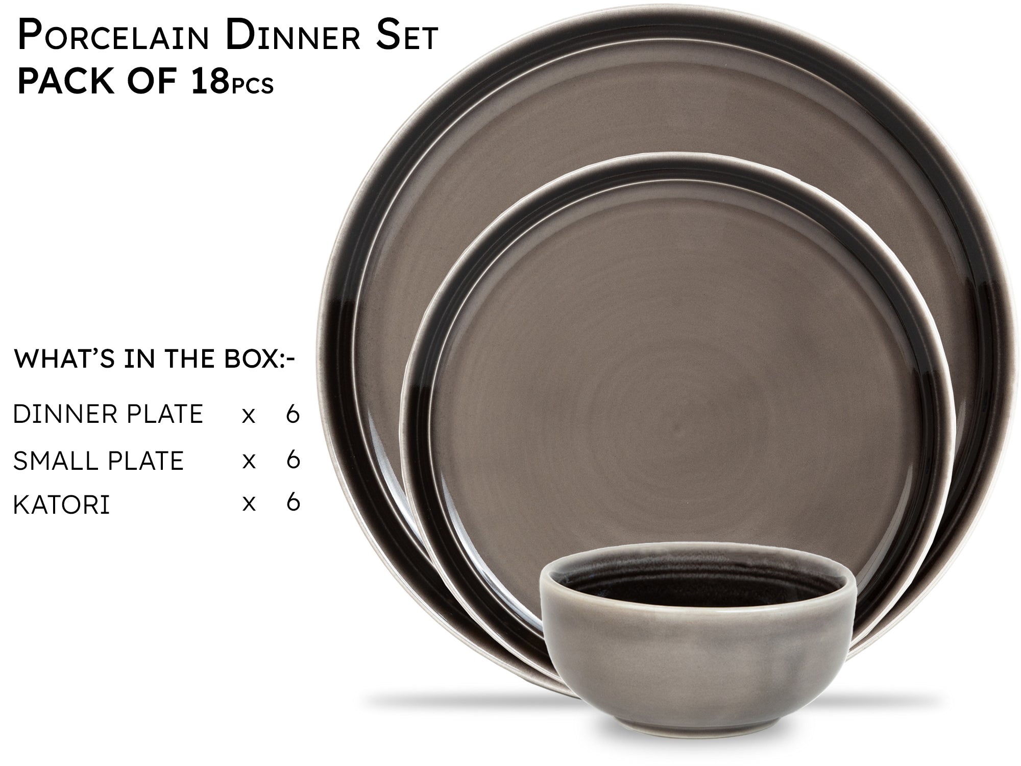 6 Small Dinner Bowls