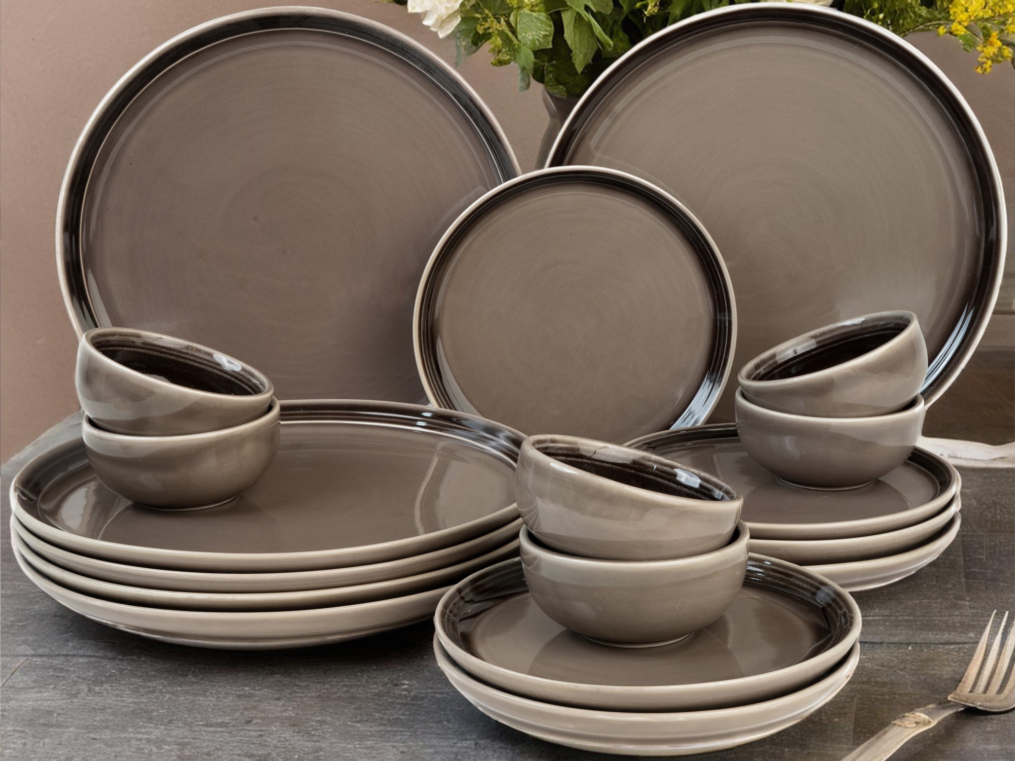 6 Small Dinner Bowls