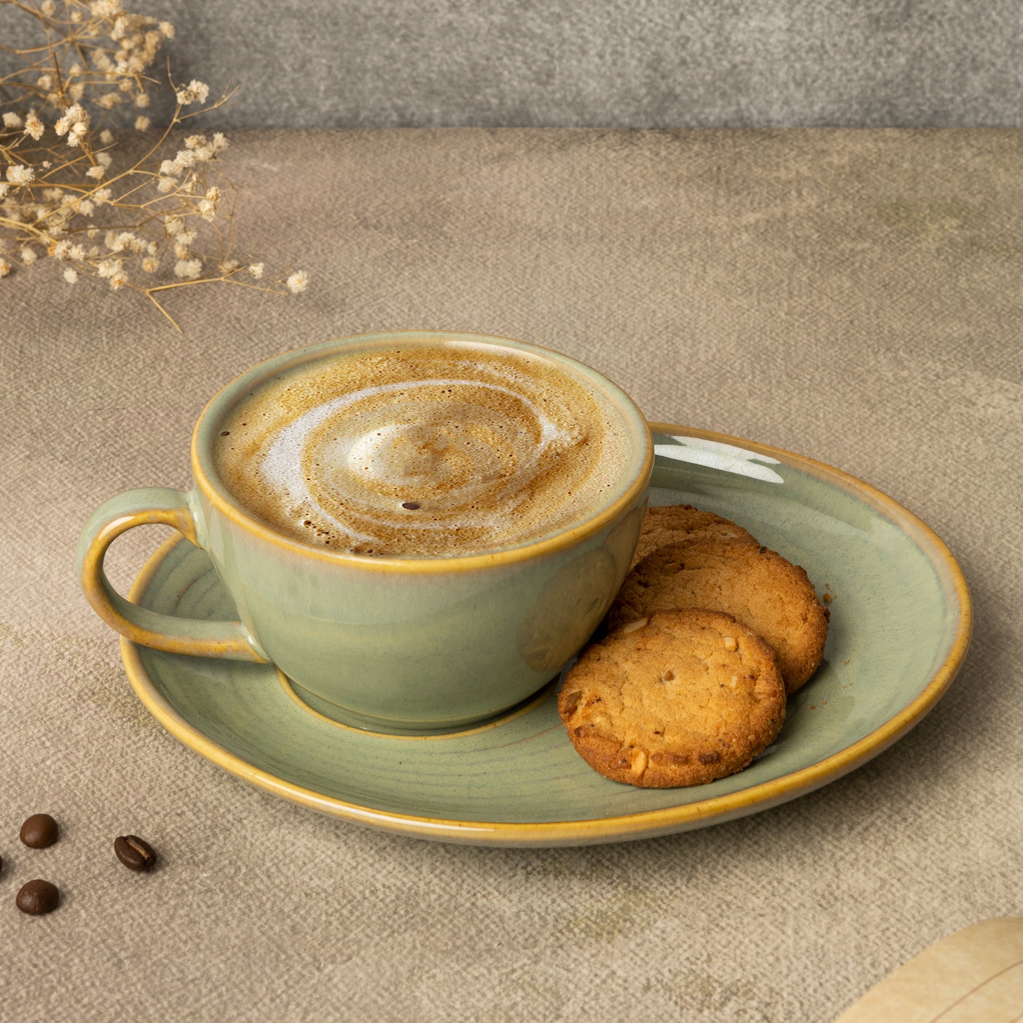 Coffee Cup and Saucer Set