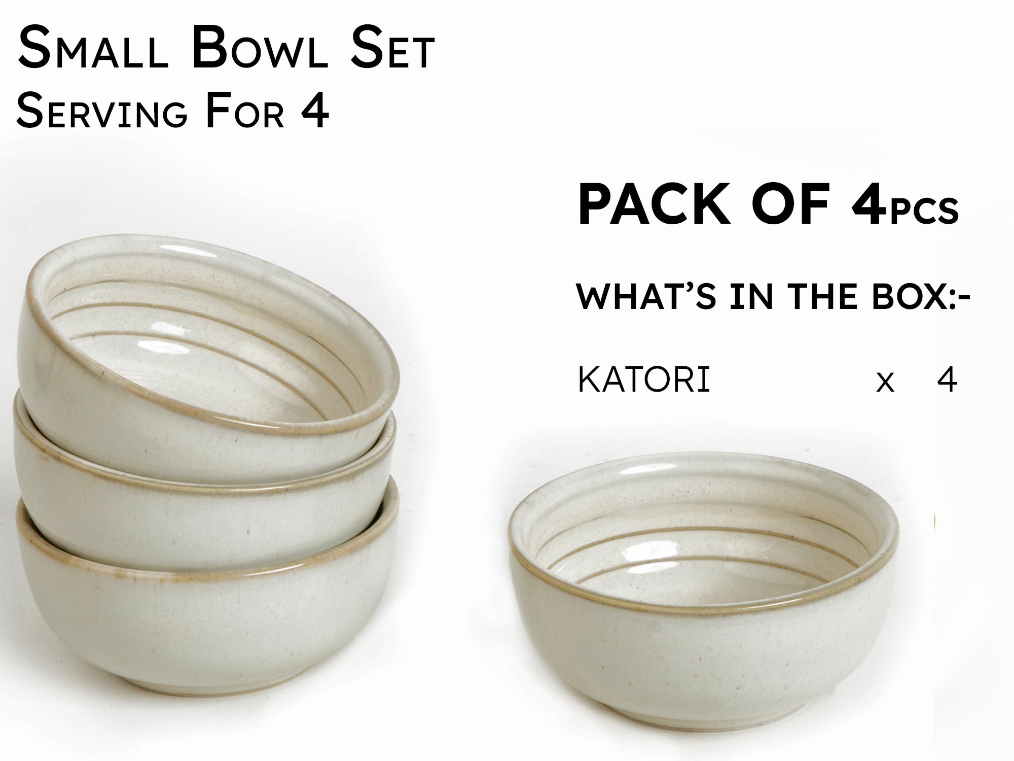 Small Dinner Bowls/Katori