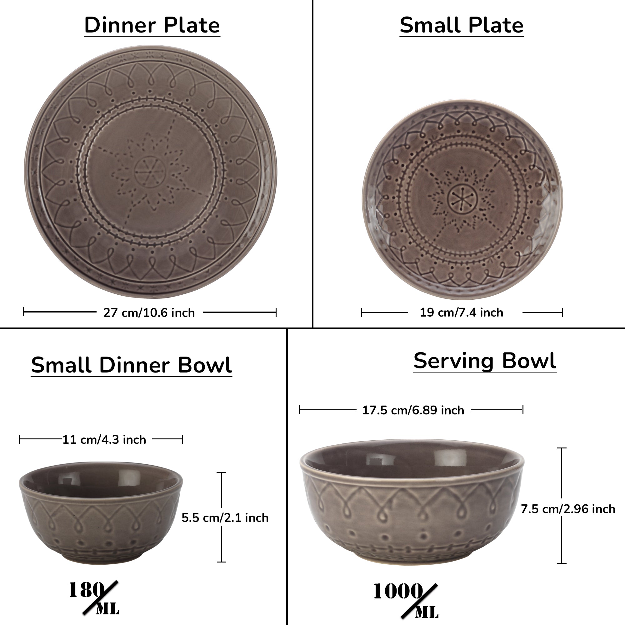 2 Serving Bowls