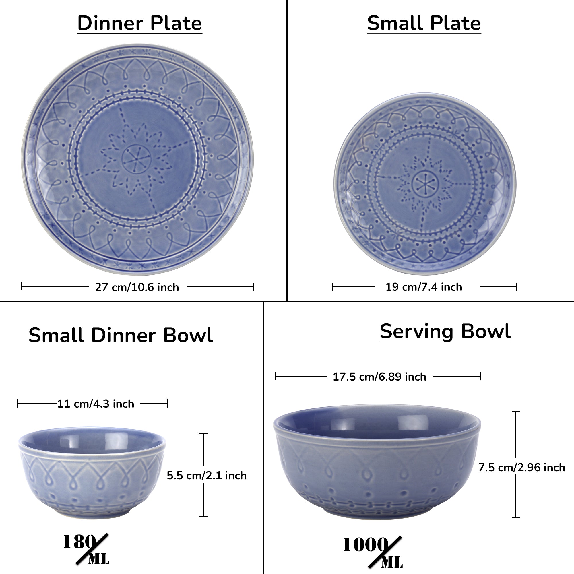 2 Serving Bowls