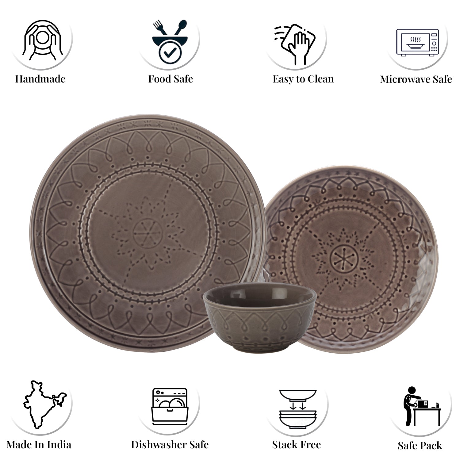 6 Small Dinner Bowls