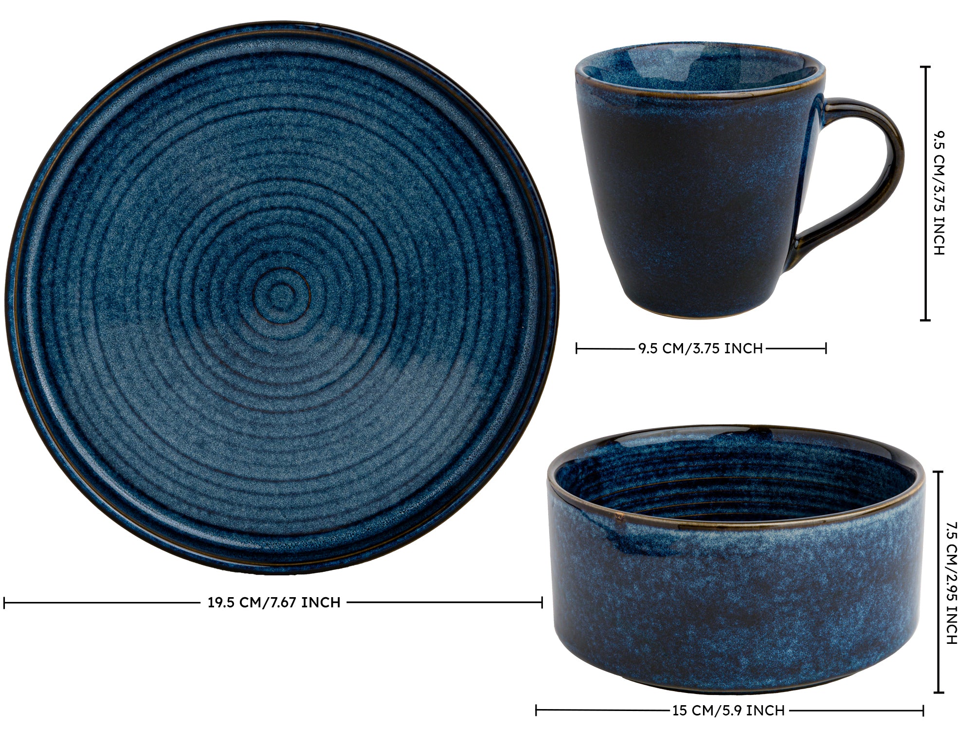 Lapis Breakfast Set of 3