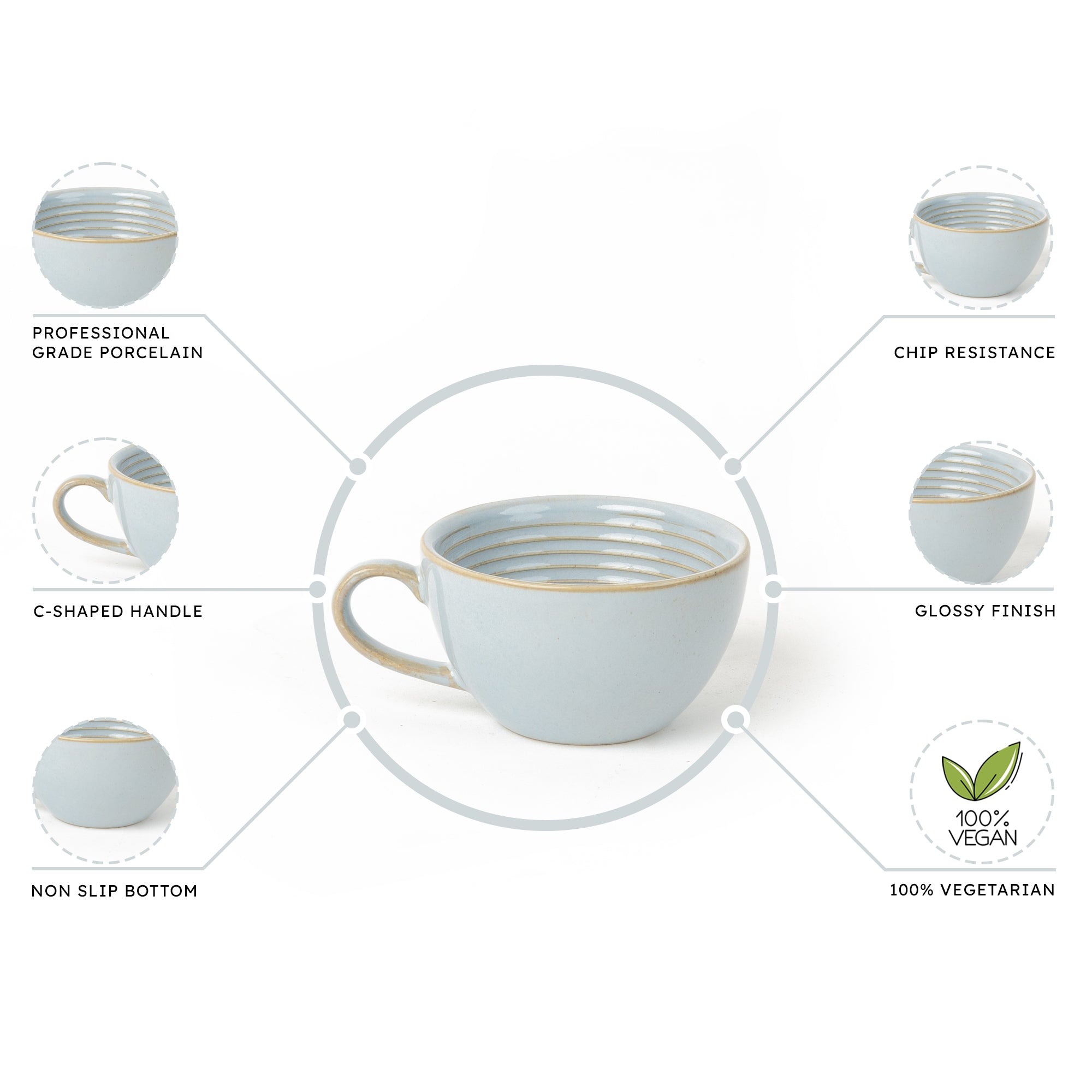 Cup and Saucer Set