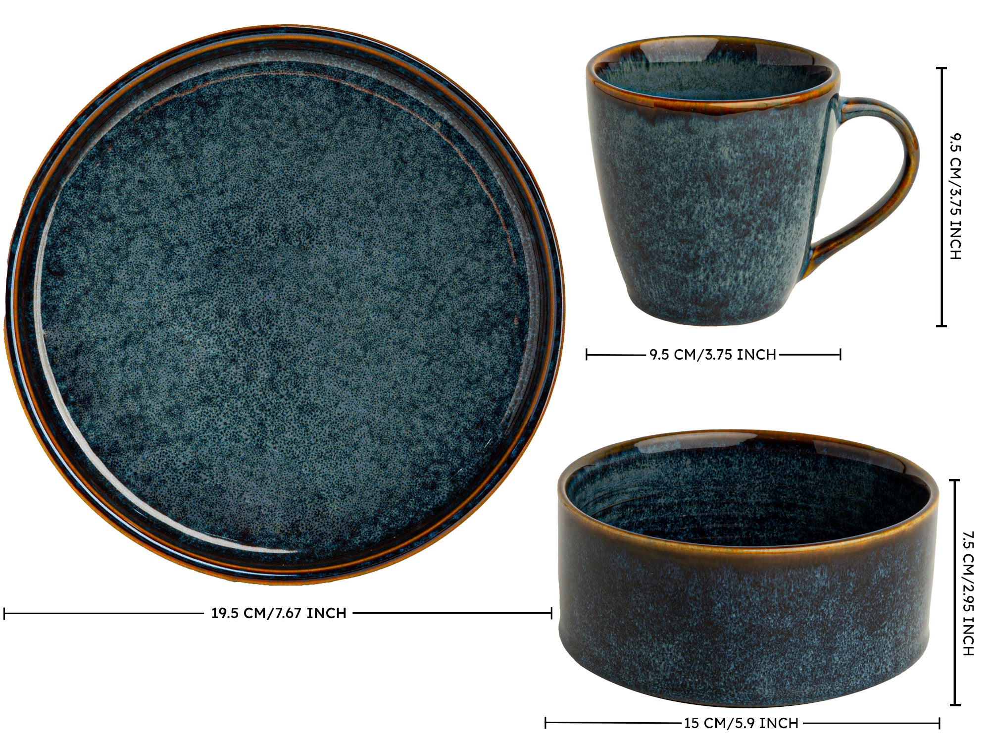 Cesetle Breakfast Set of 3