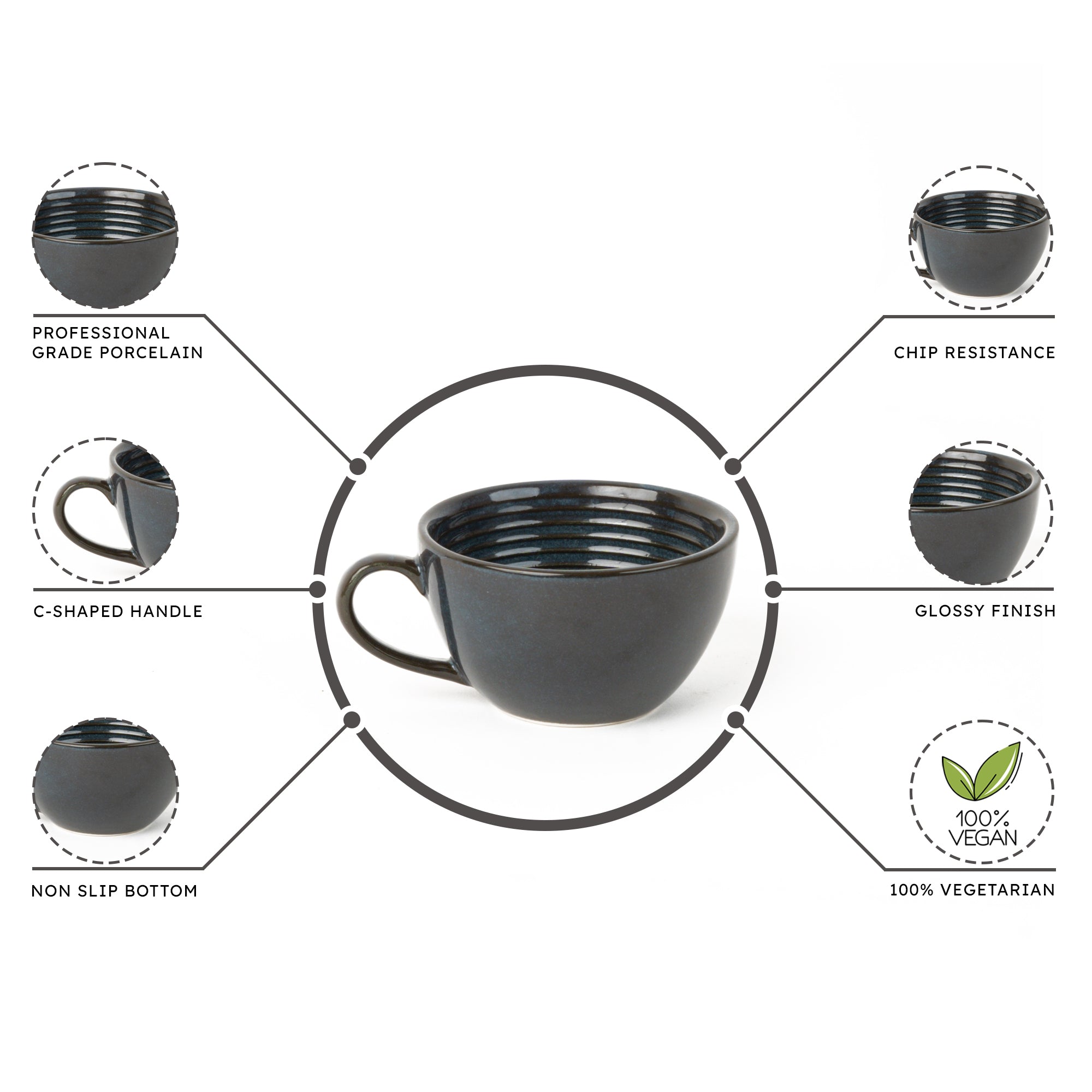 Cup and Saucer Set