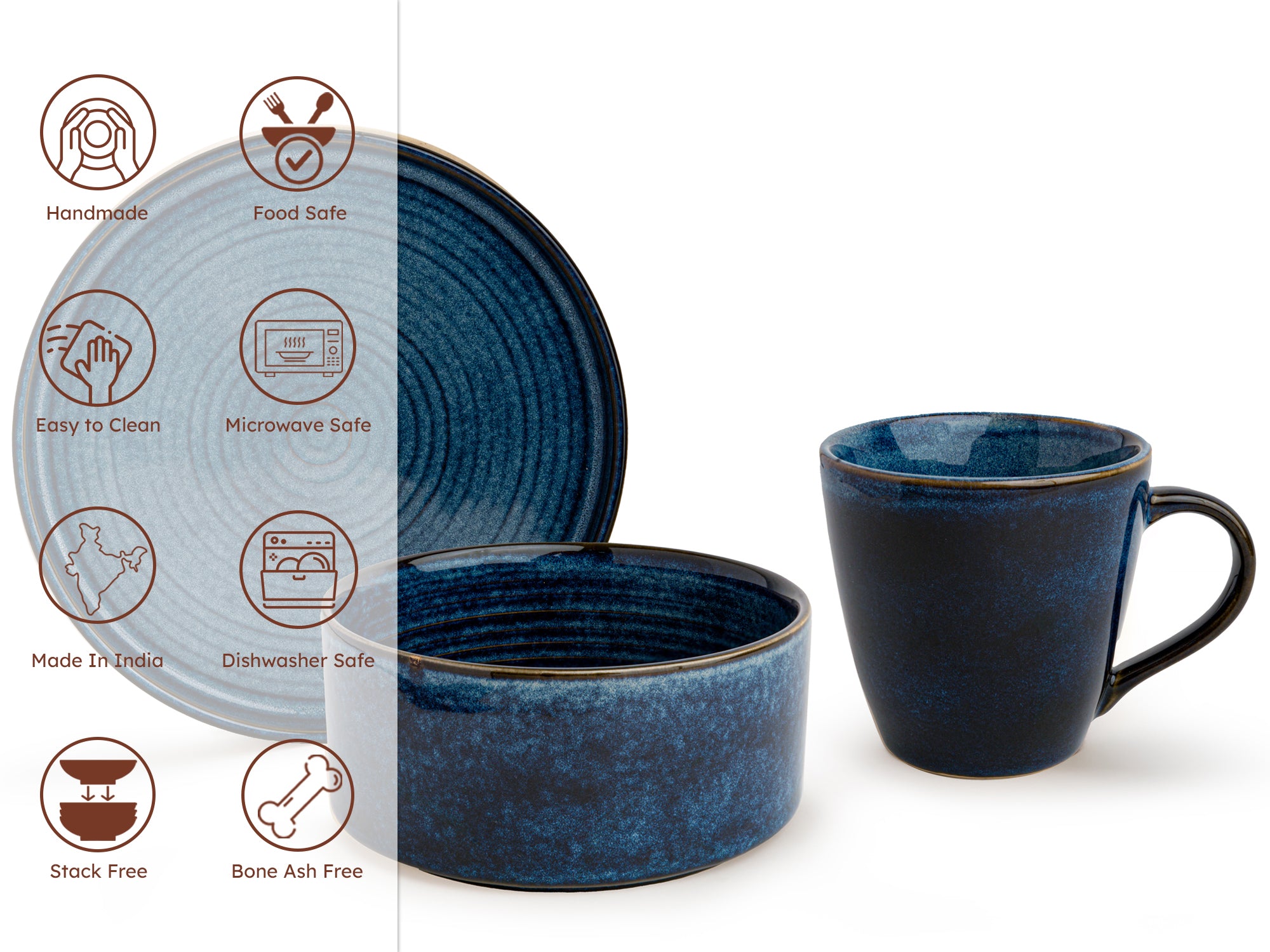 Lapis Breakfast Set of 3