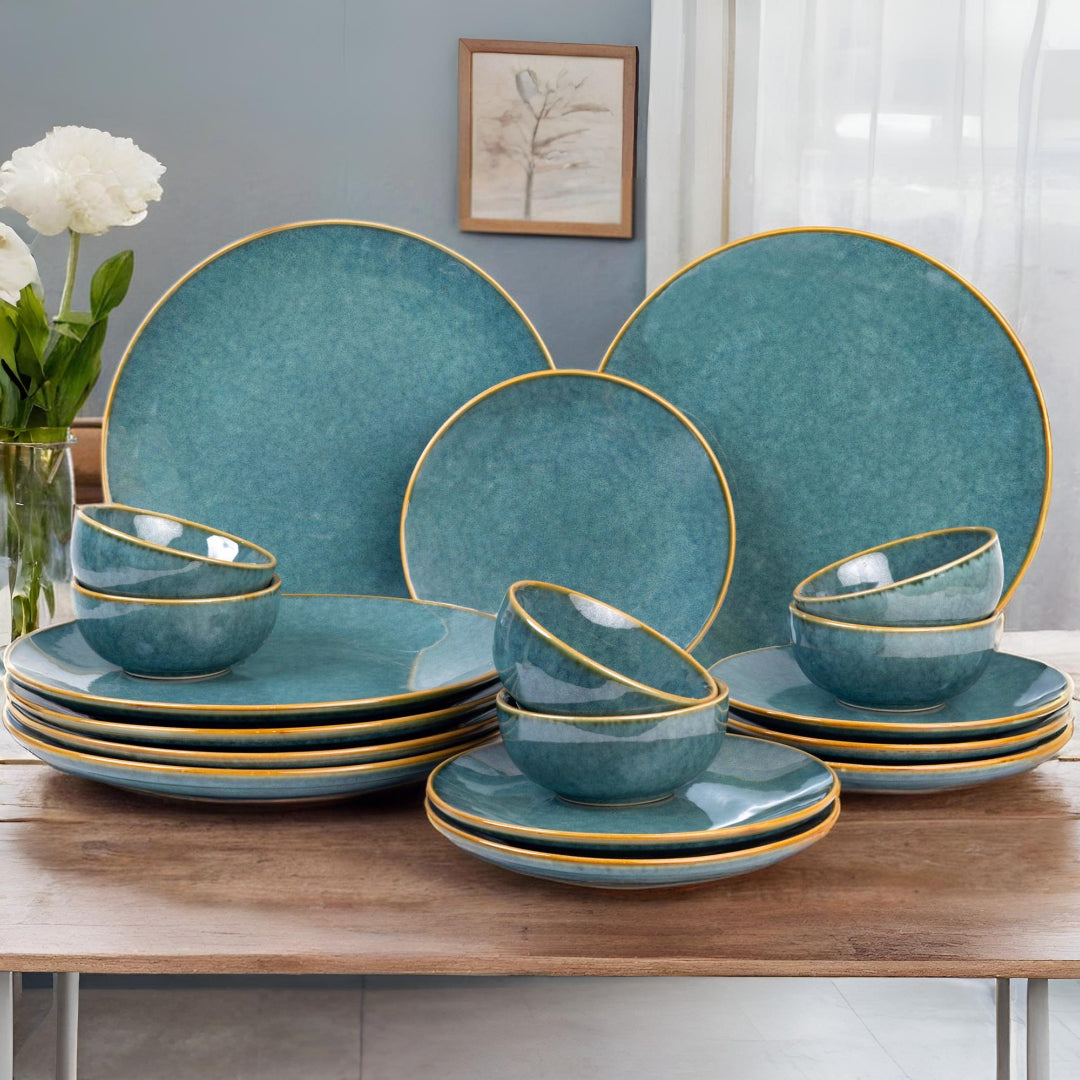Ocean Premium Ceramic Dinner Set of 18 Pcs