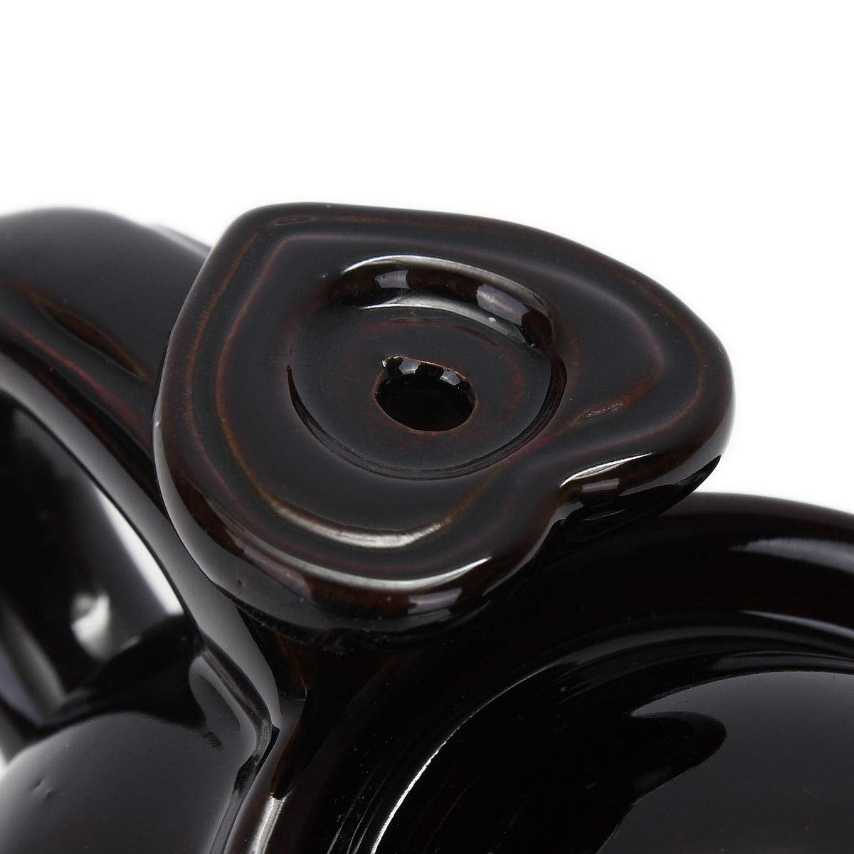 Tea Pot Smoke Fountain Back Flow Incense Burner With 20 Incense Cones