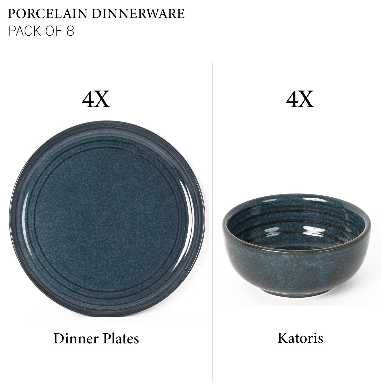 4 Small Dinner Bowls/Katori