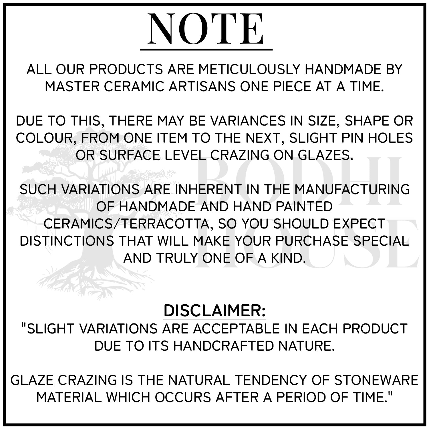 Misty Gaze Premium Ceramic Dawara Set of 2