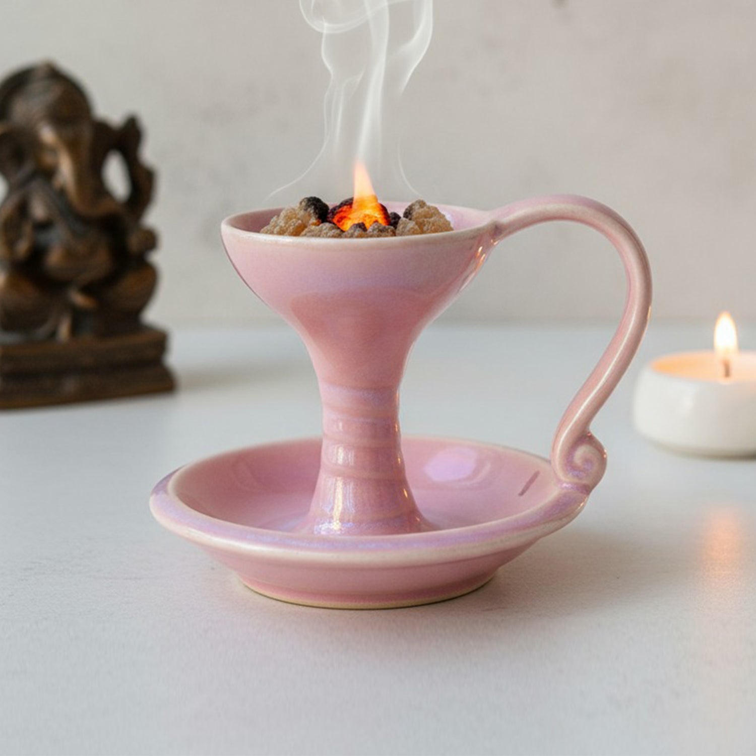 Pot Stand for Puja Bodhi House