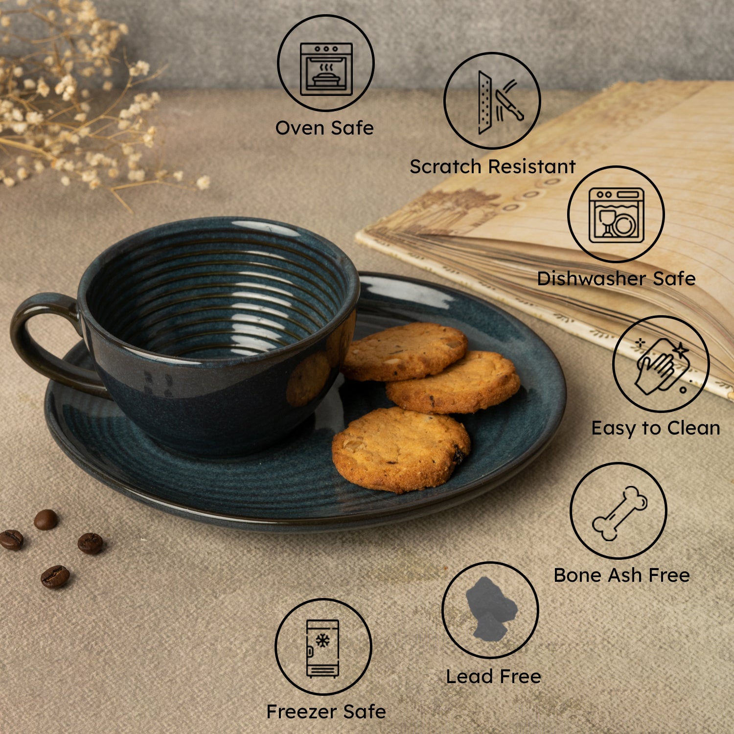 Cup and Saucer Set