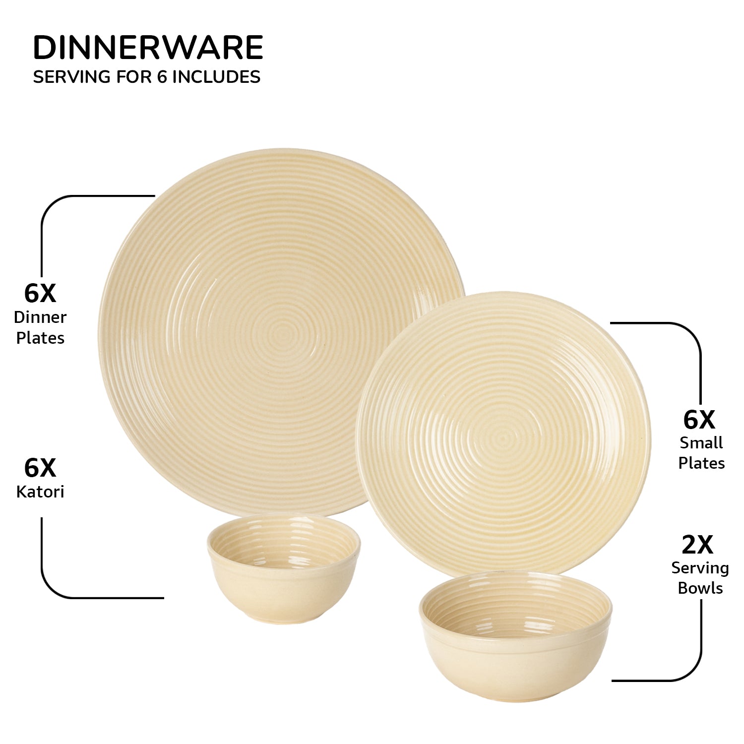 2 Serving Bowls