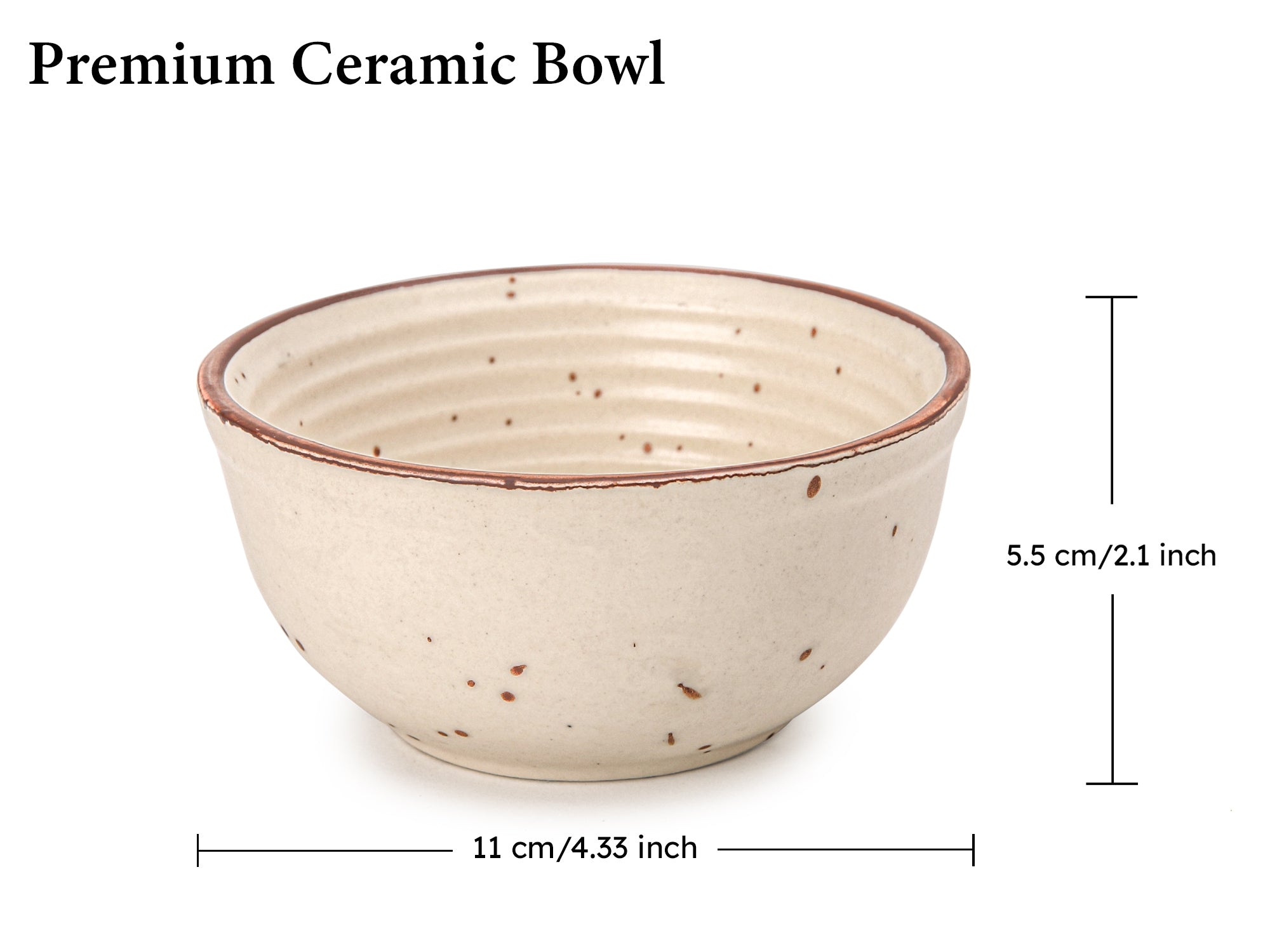 Beige Ceramic Plates & Bowls 18-Piece