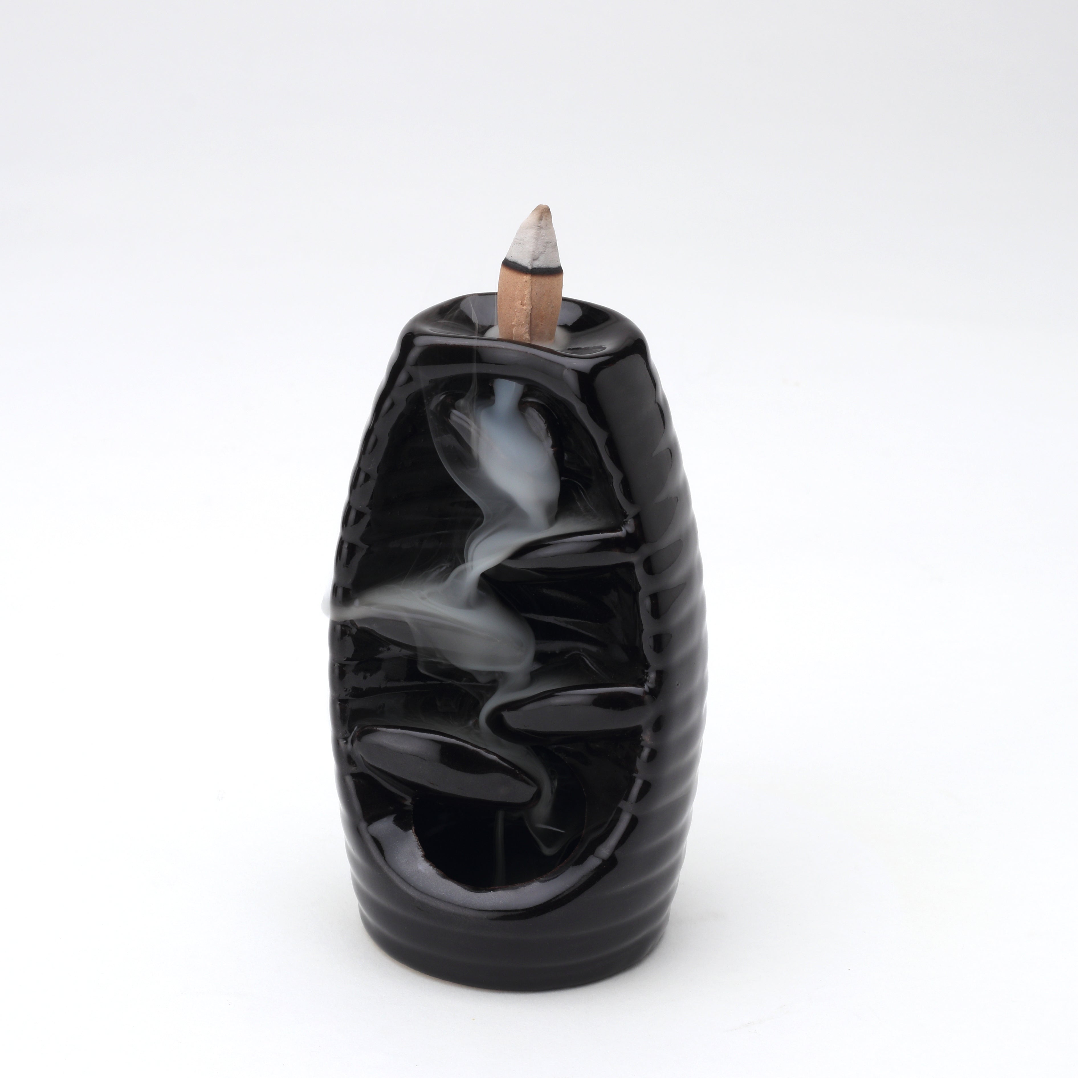 Waterfall Smoke Fountain Back Flow Incense Burner With 20 Incense Cones