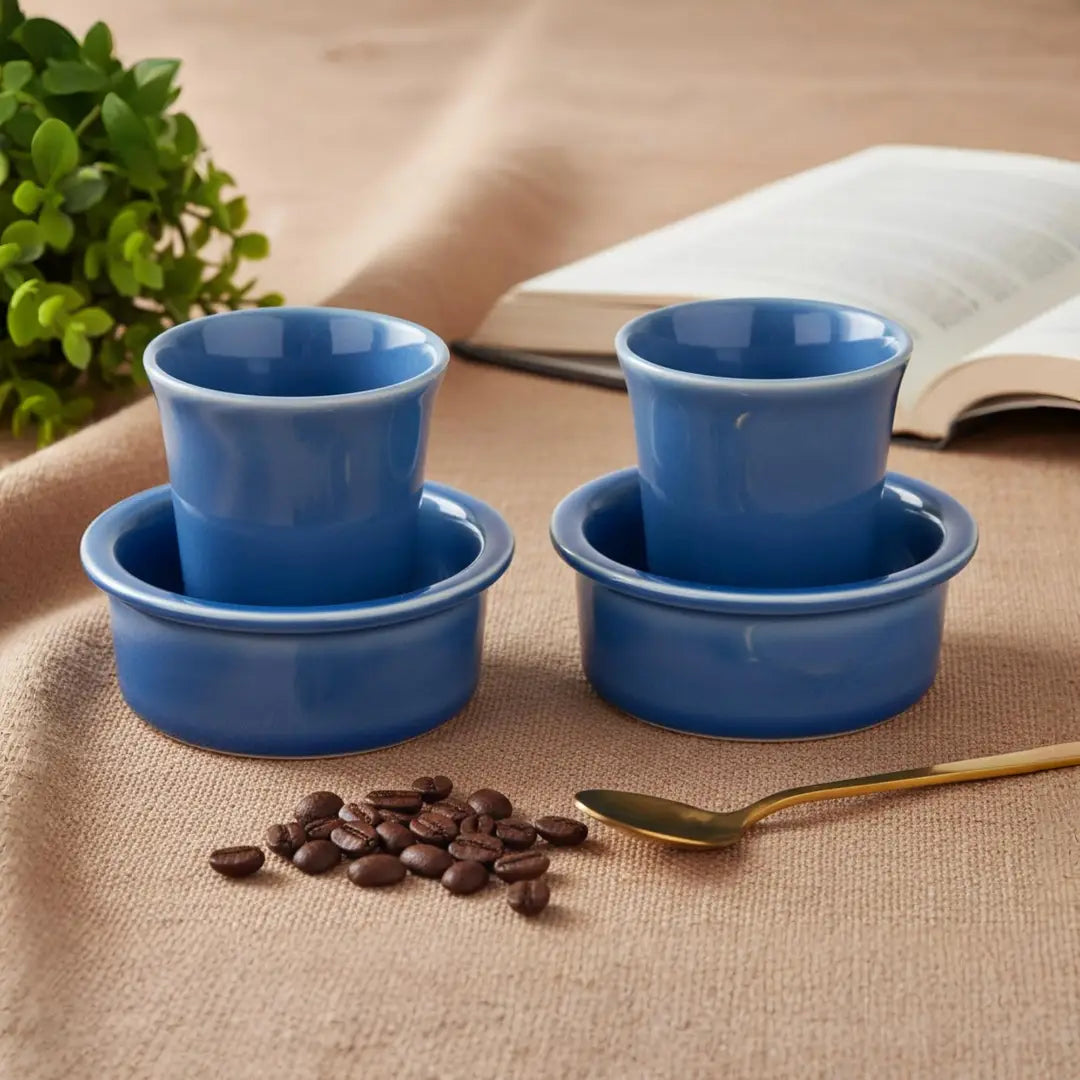 Misty Gaze Premium Ceramic Dawara Set of 2