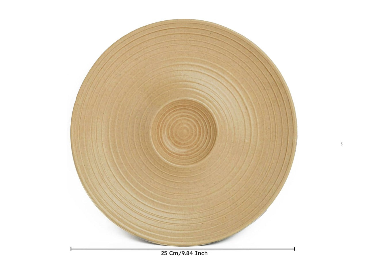 Burlywood Chip & Dip Plate Set of 1