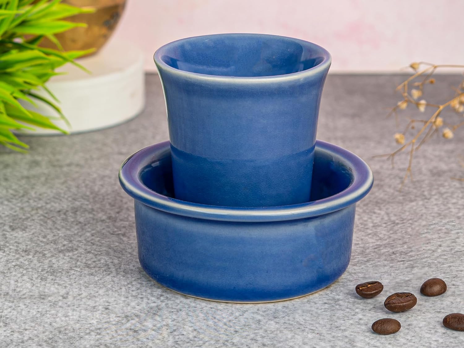 Misty Gaze Ceramic Dawara Set