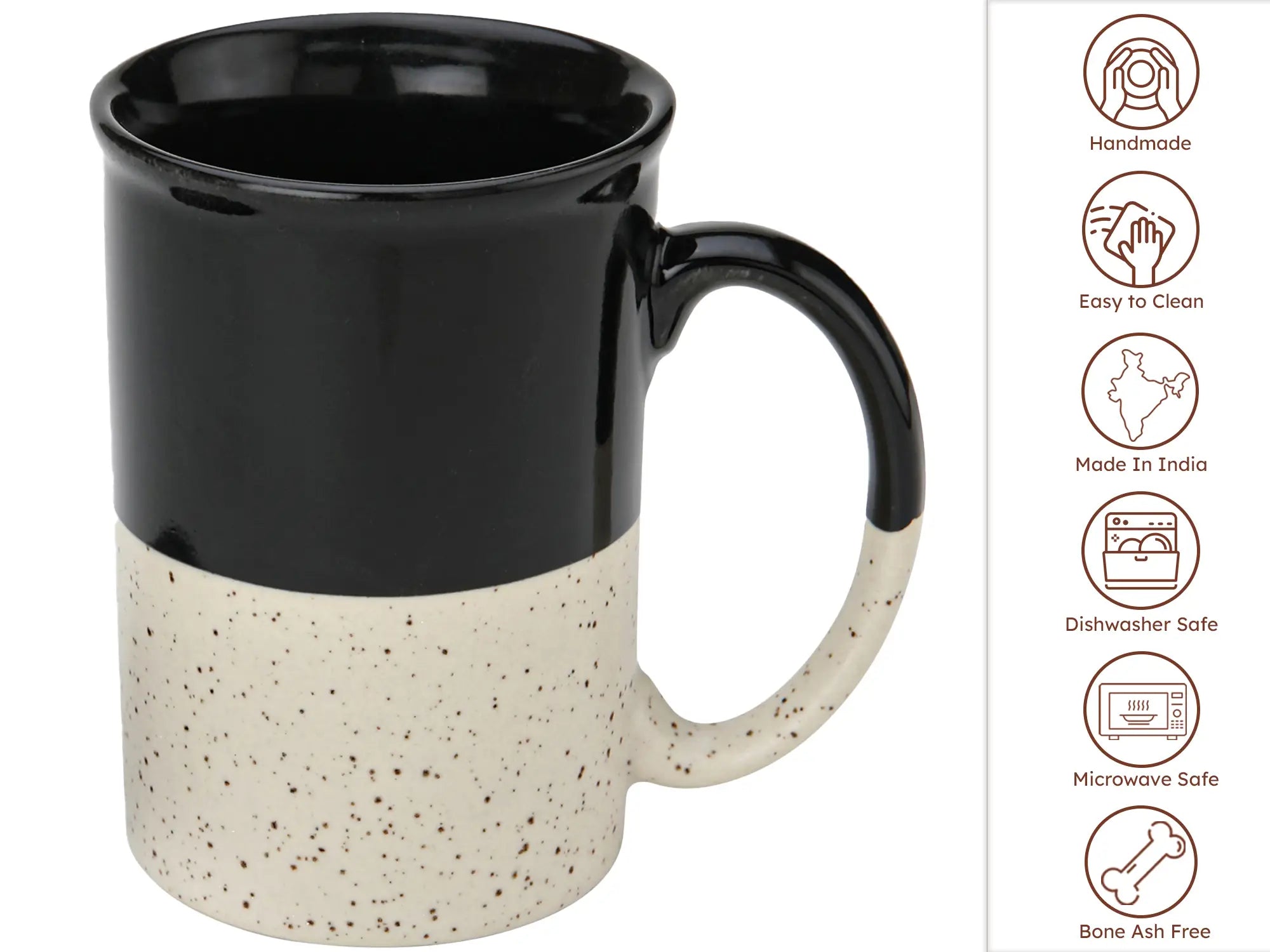 Hand-Glazed 300ml Tea & Coffee Cup Set of 1 Bodhi House