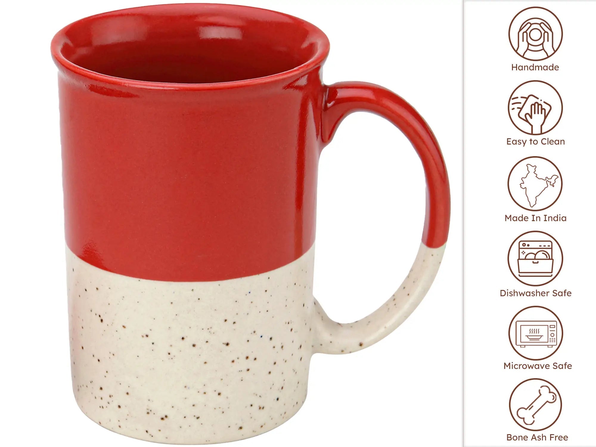 Hand-Glazed 300ml Tea & Coffee Cup Set of 1 Bodhi House